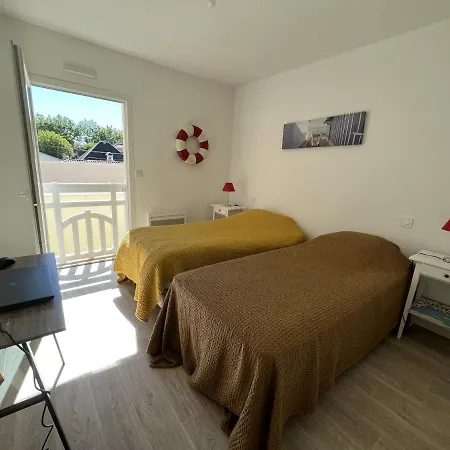 T3 En Centre D'arcachon, 2 Min Plage, 5 Min Gare, Balcon, Parking Securise, Wifi, Menage Inclus - Fr-1-374-193 Apartman *